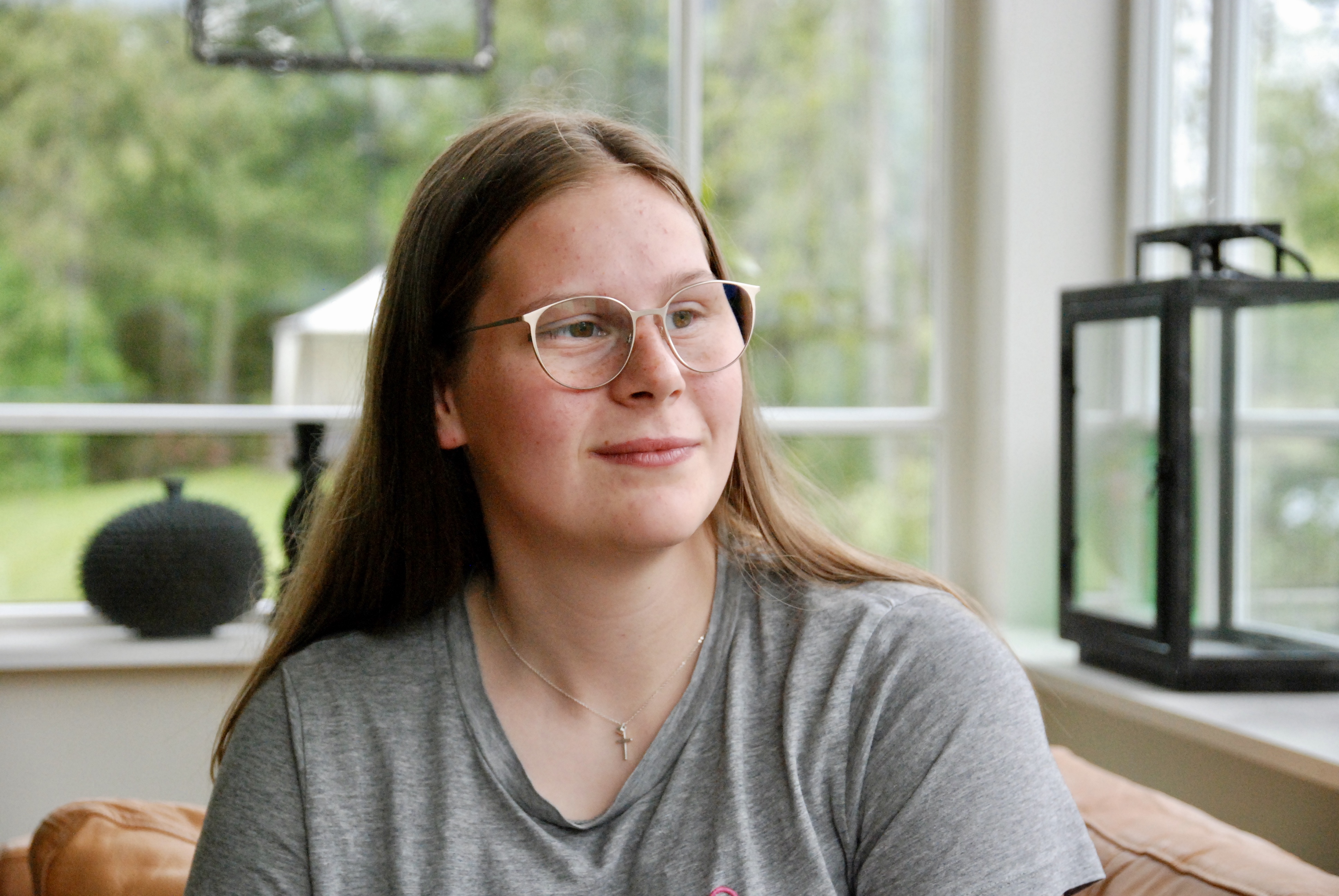 – Jeg lurte på hva folk rundt meg ville tenke, forteller Gyrid Nagell Skogland. 