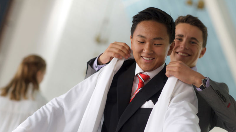 Konfirmanter. (Foto: Bo Mathisen, Den norske kirke).