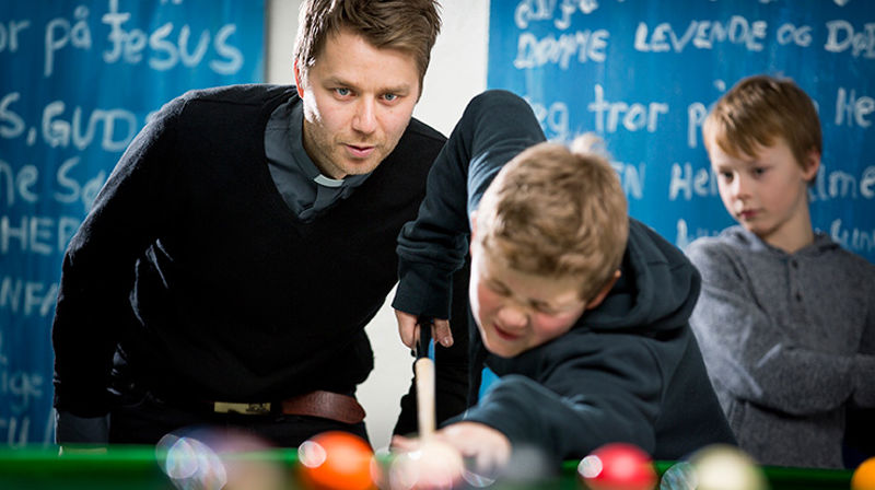 Arild Tjørve (35), yrke: diakon.