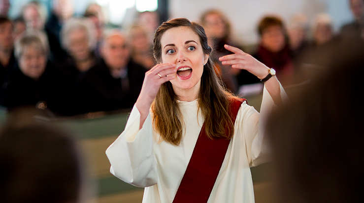 Hanna Louise Husøien (25) Yrke: kantor