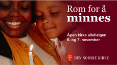 Nye bilder er tilgjengelige for årets allehelgen og åpen kirke. (Foto Malin Longva/Kirkerådet)