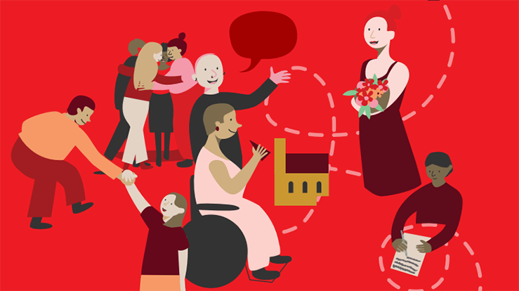 Flere frivillig i kirken er bra på alle måter. (Ill: Susanna Strand/Von kommunikasjon)