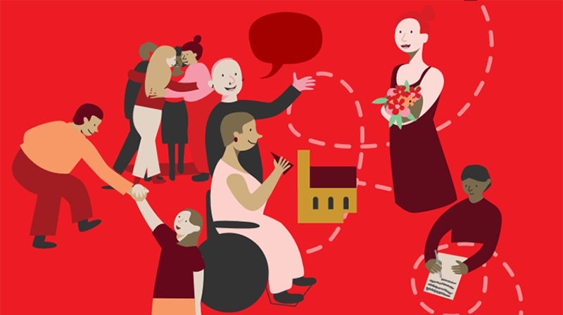 Flere frivillig i kirken er bra på alle måter. (Ill: Susanna Strand/Von kommunikasjon)