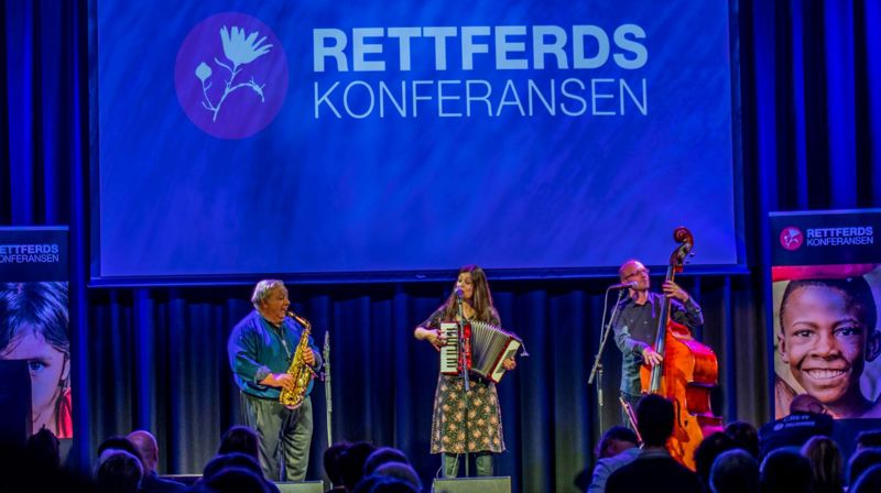 Foto fra Rettferdskonferansen i 2018.