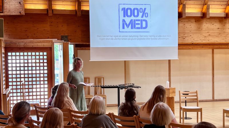 Søreide menighet har blitt 100% MED-sertifisert. Foto: Jens Zeuthen Meyer