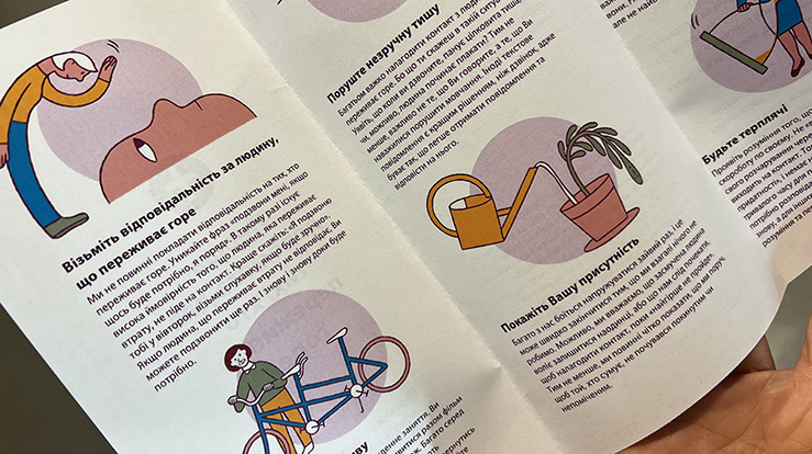 Den ukrainske oversettelsen er på plass. (Foto: Kirkerådet)