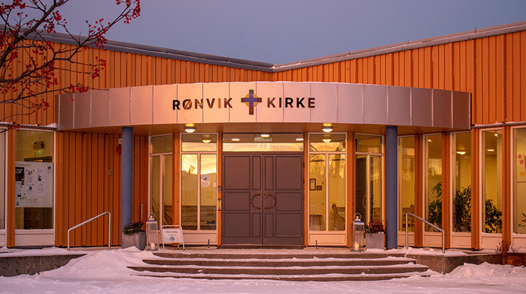 Rønvik kirke i Bodø. (Foto: Tor Solheim)