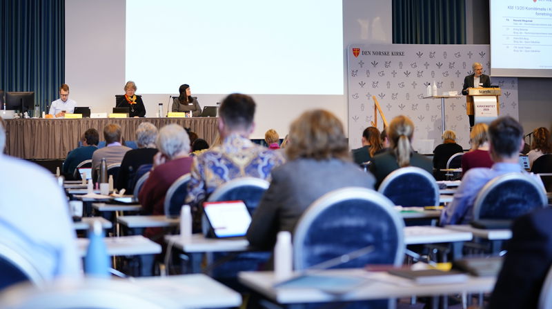 Kirkemøtet samles i Trondheim, 11.-16. november 2021. Foto: Ole Martin Wold/Den norske kirke