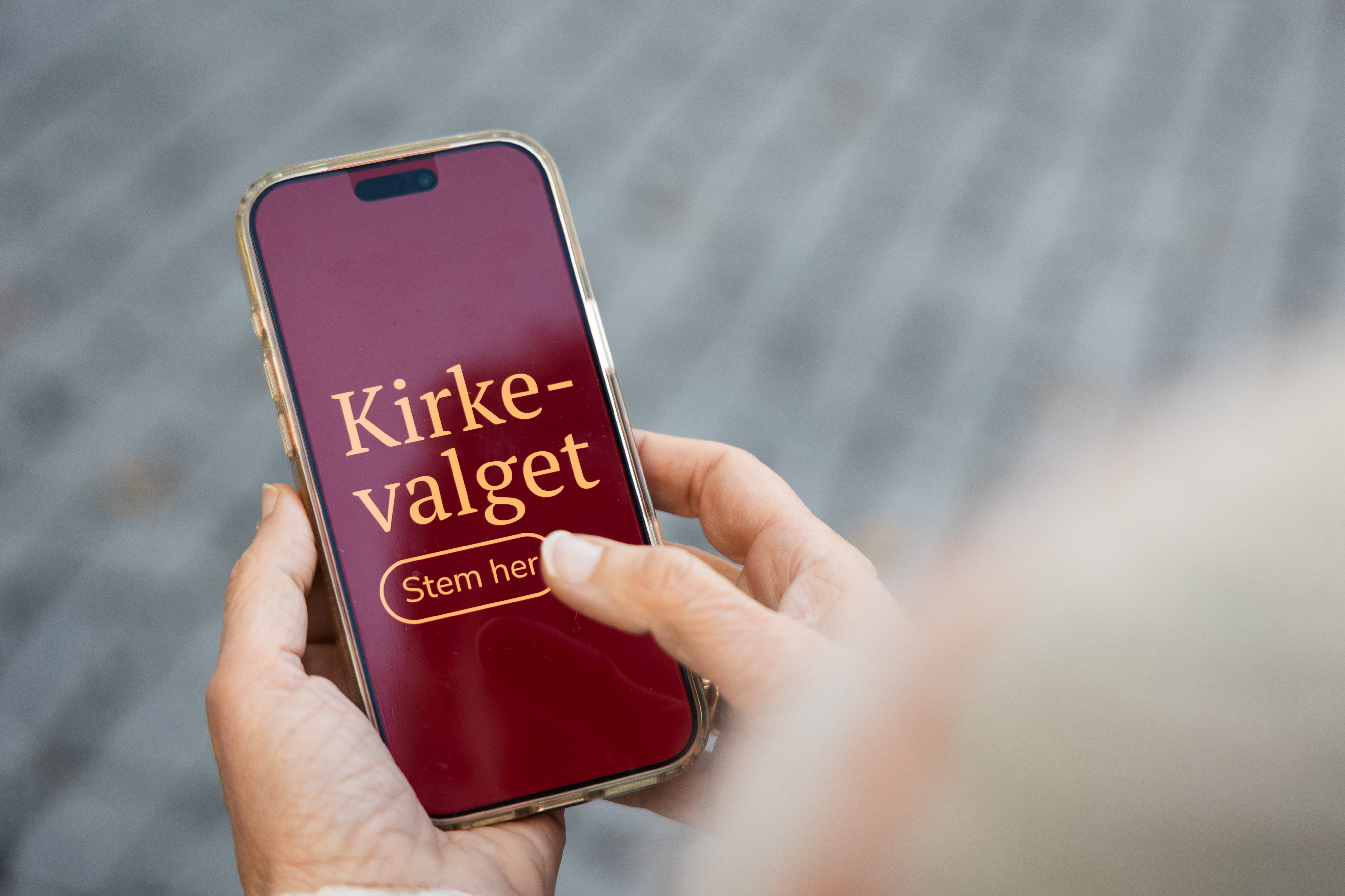 I 2027 avlegger du din stemme i kirkevalget digitalt.