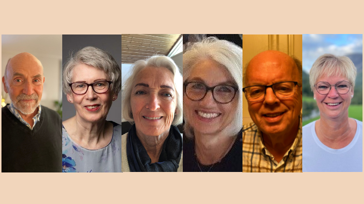 Kontrollutvalget i Den norske kirke. Finn Huseby (leder), Marit Hermstad, Gunn Karlsaune, Liv Heidrun S. Heskestad (nestleder), Jan Olav Olsen og Ann Kristin Langeland (vara).
