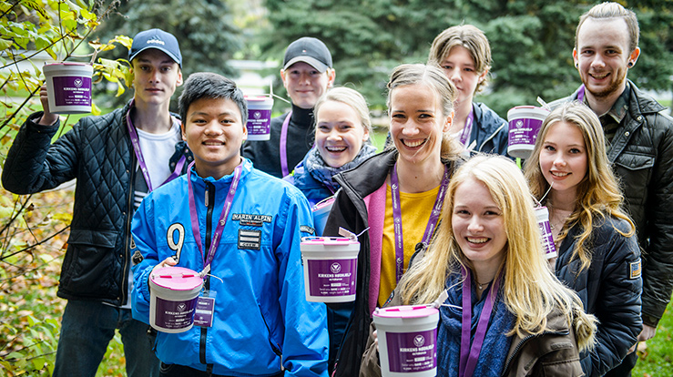 Konfirmanter i Drammen. (Foto: Kirkens Nødhjelp)