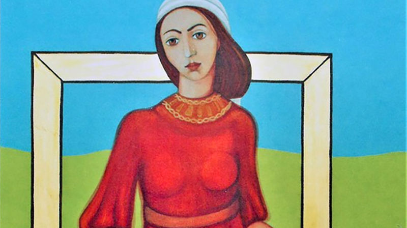 Mariabilde av den rumenske kunstneren Mariana Lepadus. Gjengitt med tillatelse.