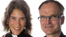 Nettprestene Pernille Astrup og Knut Nåtedal. Foto: Sjømannskirken