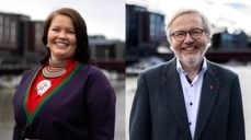 Leder for Kirkerådet Harald Hegstad og leder for Samisk kirkeråd May Bente Jønsson. Foto: Den norske kirke