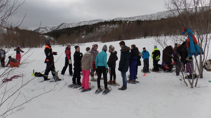 Fra konfirmantleir 2016 - Vatnlia. Foto: Samisk kirkeråd