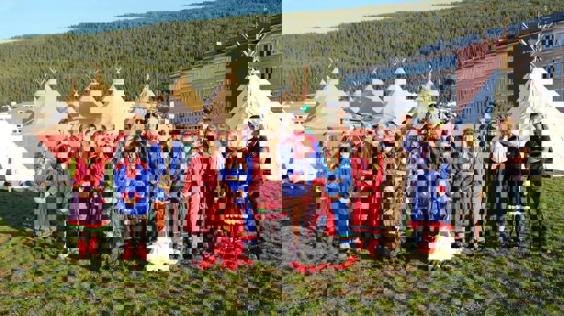 Samisk konfirmantleir på Snåsa