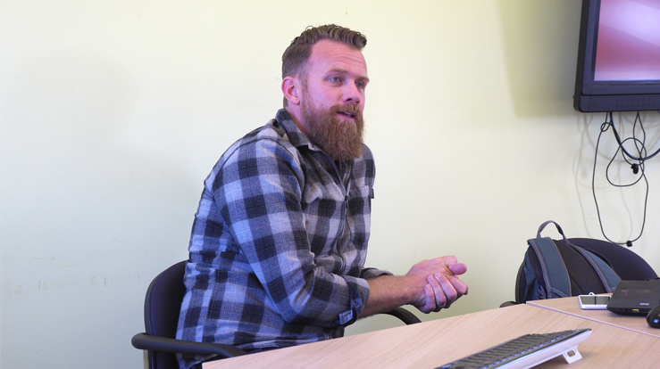 NMS-misjonær Kristian Tjemsland er leder for Network Youth Church (NYC), et misjonalt arbeid rettet mot ungdom i Carlisle bispedømme (Foto: Olav D. Svanholm)