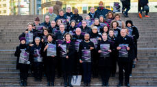 Fra markeringen i 2019. Foto: Kirkerådet