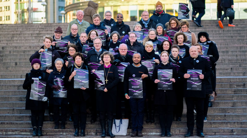 Fra markeringen i 2019. Foto: Kirkerådet