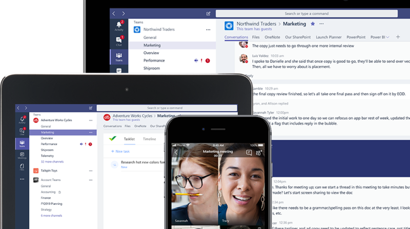 Microsoft Teams (Illustrasjon Microsoft)