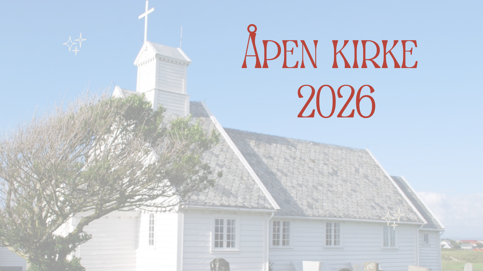 Åpen kirke 2026