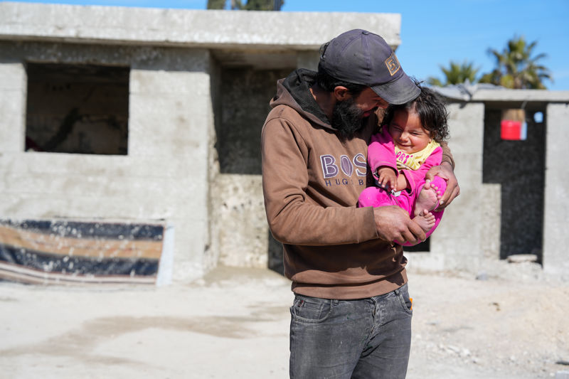 Annethvert sekund flykter et menneske fra krig og konflikt. Foto fra Syria: Tareq Mnadili / NRC Flyktninghjelpen