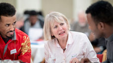 Språkkafe i Uranienborg, høsten 2018 (foto: Bo Mathiesen)